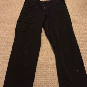 Men's Caterpillar Black Cargo Pants 34x32